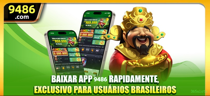 Imagem promocional da 365slots mostrando a plataforma e suas vantagens