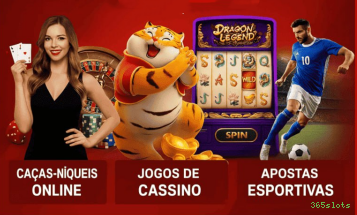 Imagem promocional da 365slots mostrando a plataforma e suas vantagens